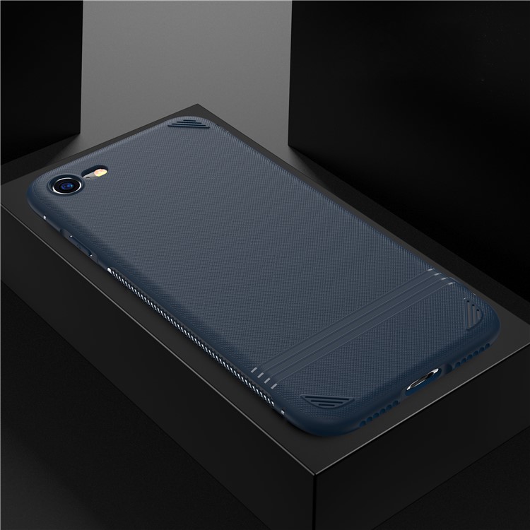 

Для Iphone 8/7 4.7-дюймовая Кросс-текстура - Темно-синий, iPhone 8 4.7 inch