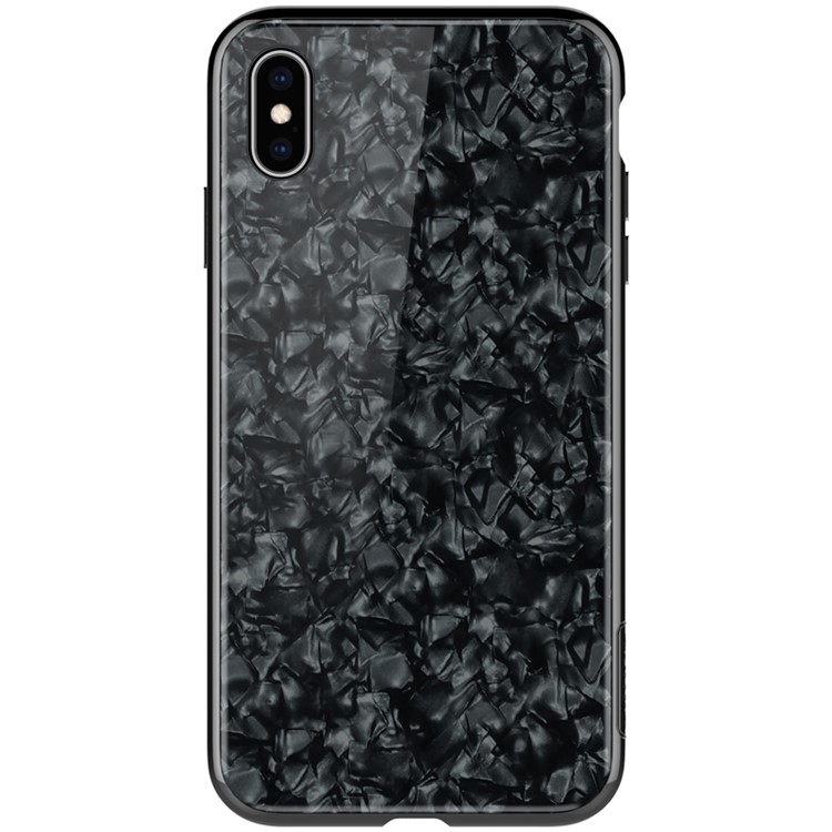 

NILLKIN Seashell Case 2.5D Закаленное Стекло И Жесткий Магнитный Корпус Для ПК Для Iphone XS Max 6.5 Inch - Черный, iPhone XS Max