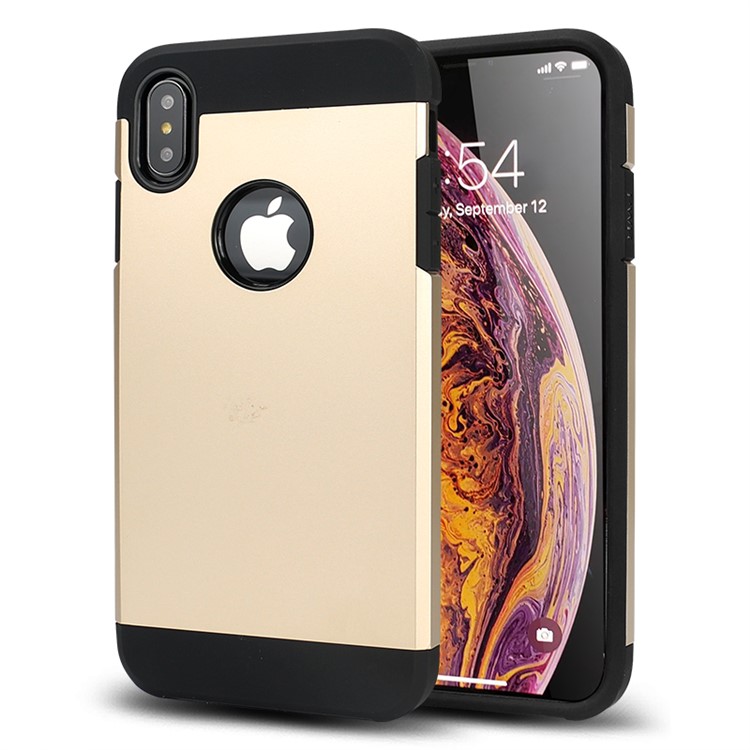 

Корпус Мобильного Телефона TPU + PC Для Iphone XS Max 6.5 Inch - Золото, iPhone XS Max