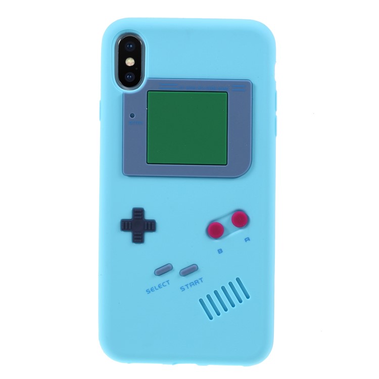 

3D Игры Мальчик Мягкий Силиконовый Защитный Чехол Для Iphone XS Макс 6.5 Дюймов - Нежно Голубые, iPhone XS Max