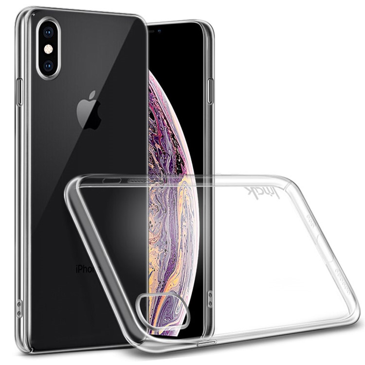 IMAK Crystal Case II Pro+ Scratch-resistant PC Case + Protector Film for iPhone XS / X 5.8 inch-1