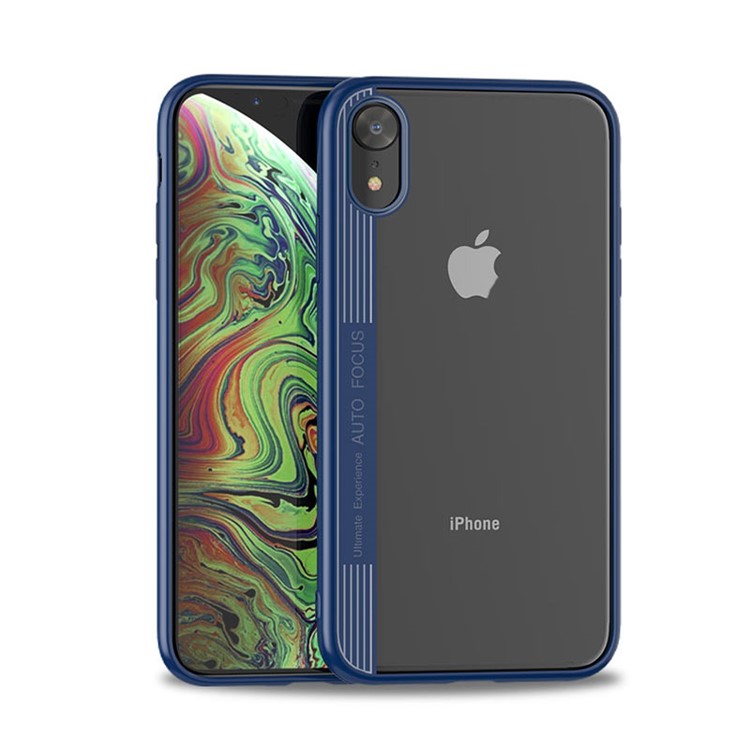 

IPAKY TPU + PC Hybrid Mobile Phone Shell for iPhone XR 6.1 inch - Blue, iPhone XR 6.1 inch