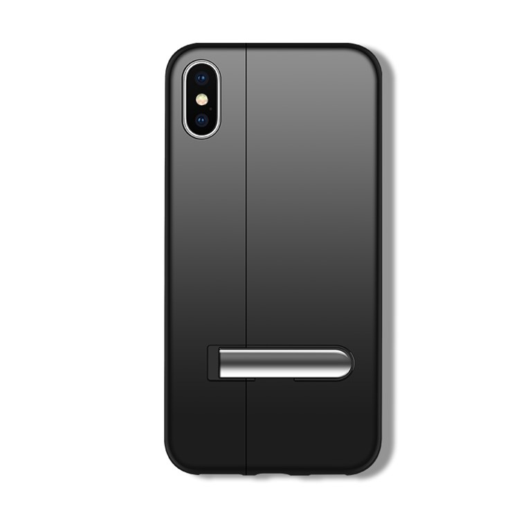 

Mobile Cover for iPhone XS Max 6.5 inch [Left and Right] [Magnetic Attraction] Kickstand Plastic Case - Black, iPhone XS Max