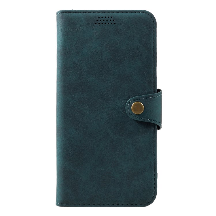 

Retro Style Leather Magnetic Stand Wallet Shell for iPhone XR 6.1 inch - Blue, iPhone XR