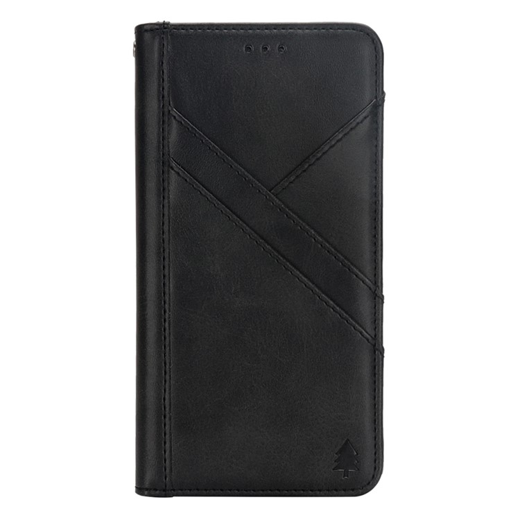 Flip Wallet Stand Leather Phone Case for iPhone XS Max 6.5 inch - Black-3