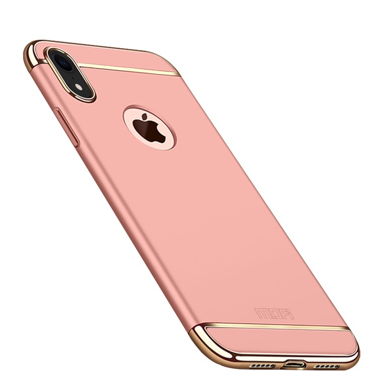 

Защитная Серия MOFI Съемный 3-в-1 Корпус Для ПК С ПК Для Iphone XR 6.1 Inch - Розовое Золото, iPhone XR 6.1 inch