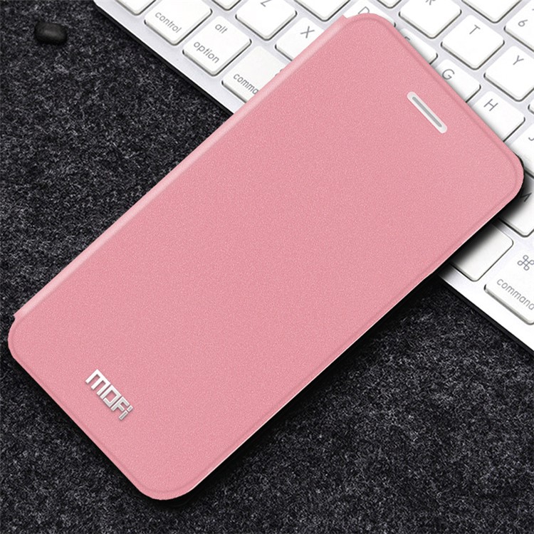 

MOFI Rui Series Flip Leather Stand Cell Phone Cover for iPhone XS 5.8 inch - Pink, iPhone Xs