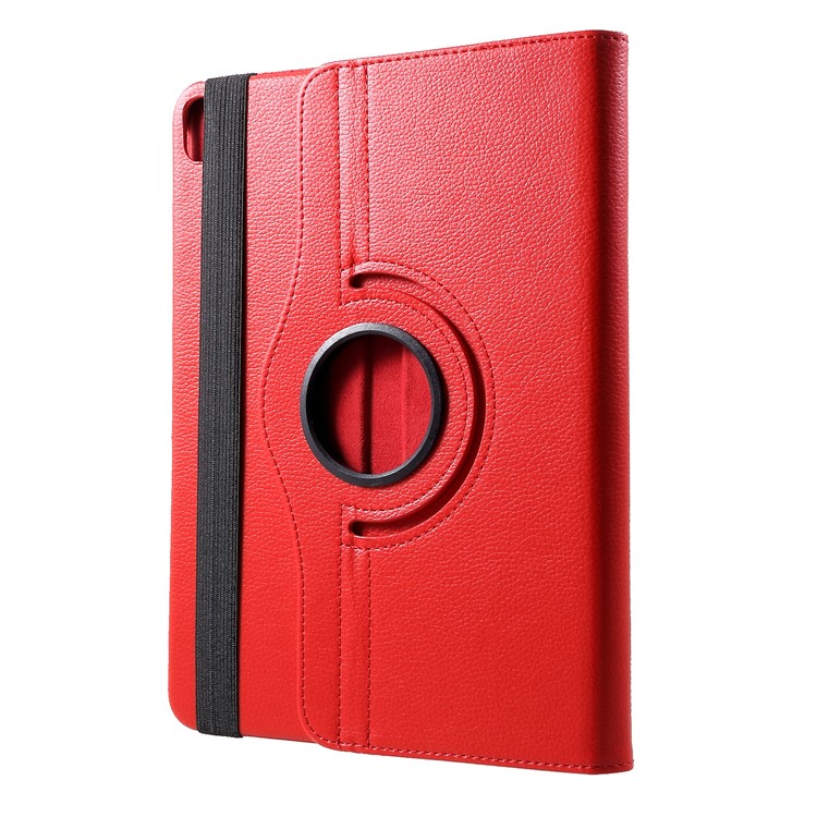 Litchi Texture 360 Degree Rotary Stand Leather Cover for iPad Pro 12.9-inch (2018) - Red-1