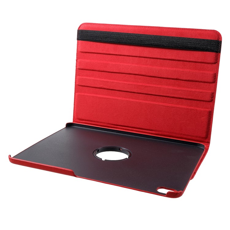 Litchi Texture 360 Degree Rotary Stand Leather Cover for iPad Pro 12.9-inch (2018) - Red-6