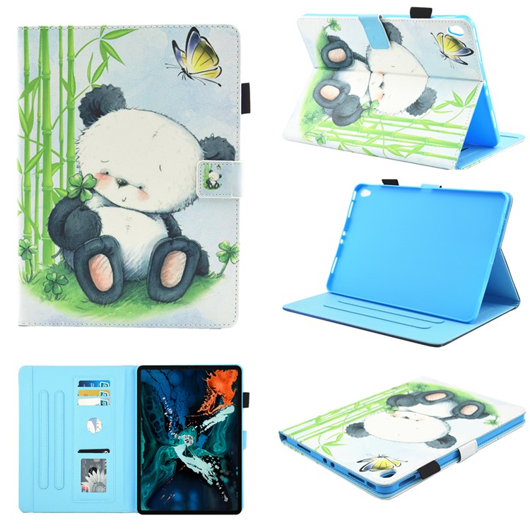 

For iPad Pro 11-inch (2018) Pattern Printing Smart Leather Case with Stand - Panda, iPad Pro 11-inch (2018)
