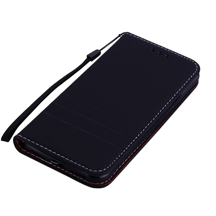 HAT PRINCE Auto-absorbed Wallet PU Leather Flip Case for iPhone XR 6.1 inch - Black-6