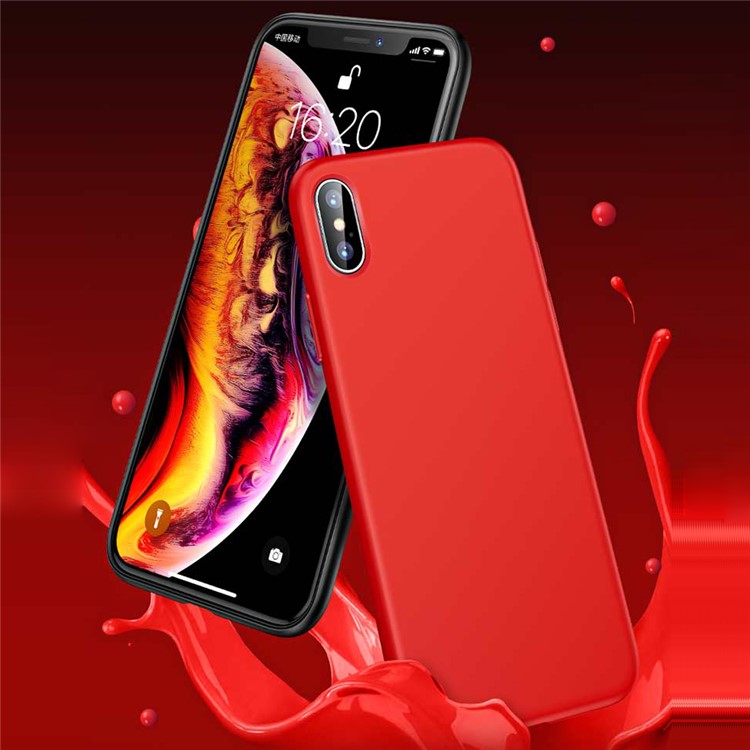 coque iphone xs max silicone forme