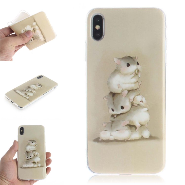 Печать шаблонов imd корпус tpu для iphone xs