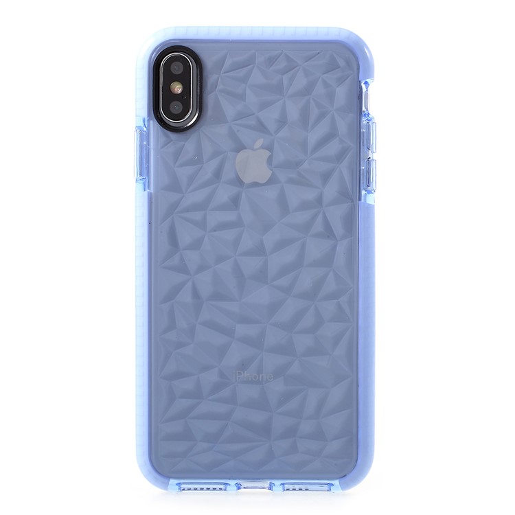 

3D Бриллиантовая Текстура ТПУ Мобильная Обложка Для Iphone XS Max - Синий, iPhone XS Max