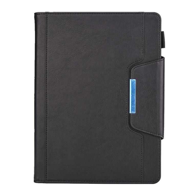 For iPad Pro 11-inch (2018) Multi-functional PU Leather Tablet Smart Case with Stand - Black-2