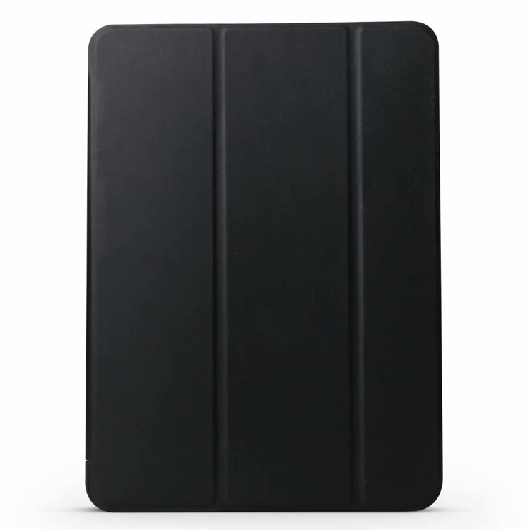 ENKAY Tri-fold Stand Leather Smart Tablet Case for iPad Pro 11-inch (2018) - Black-1