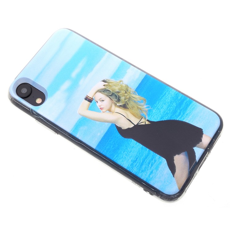 Quicksand Dynamic Bikini Pattern TPU Case for iPhone XR 6.1 inch - Style A-4