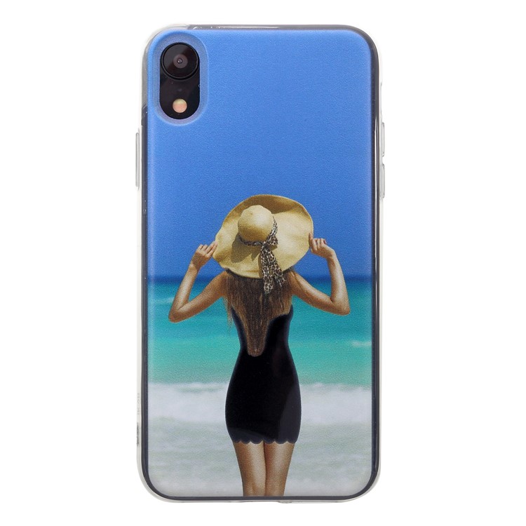 

Quicksand Dynamic Bikini Pattern TPU Protection Case for iPhone XR 6.1 inch - Style F, iPhone XR