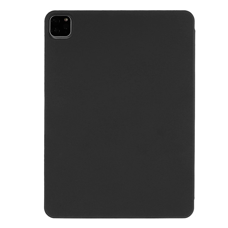 1:1 Scale Tri-fold Magnetic Stand Leather Case for iPad Pro 11-inch (2018) - Red-5