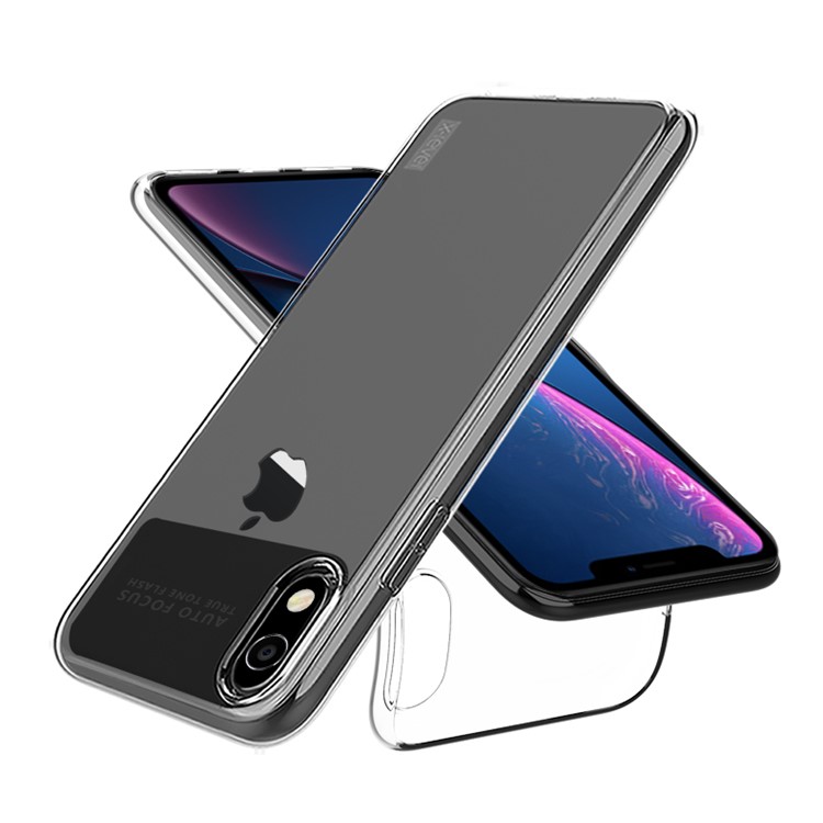 X-LEVEL Anti-skid Clear TPU Gel Case for iPhone XR 6.1 inch-1