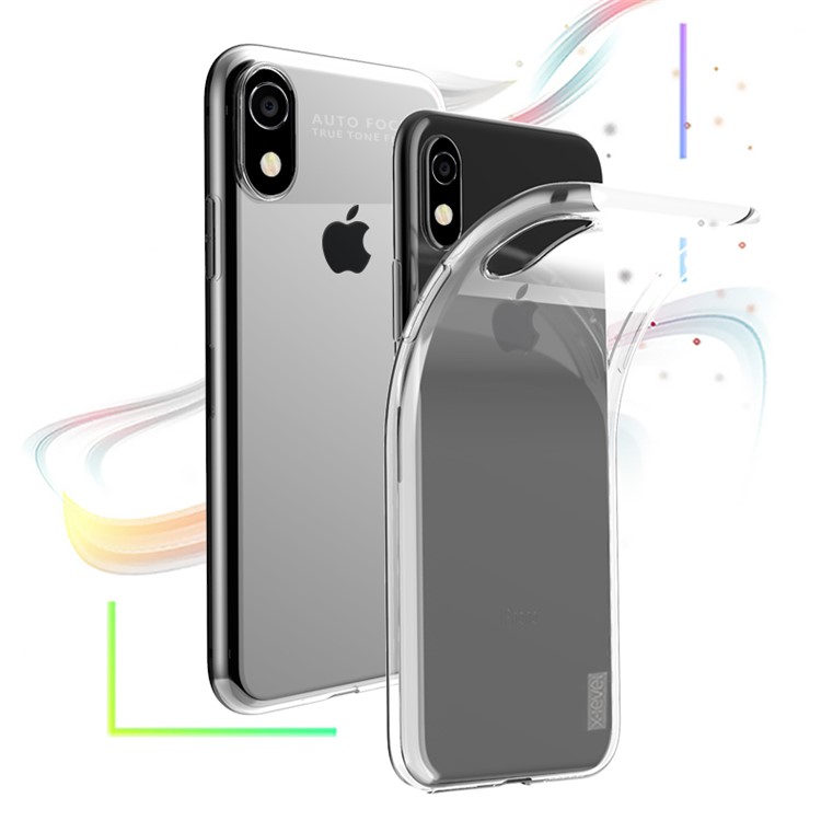 X-LEVEL Anti-skid Clear TPU Gel Case for iPhone XR 6.1 inch-2