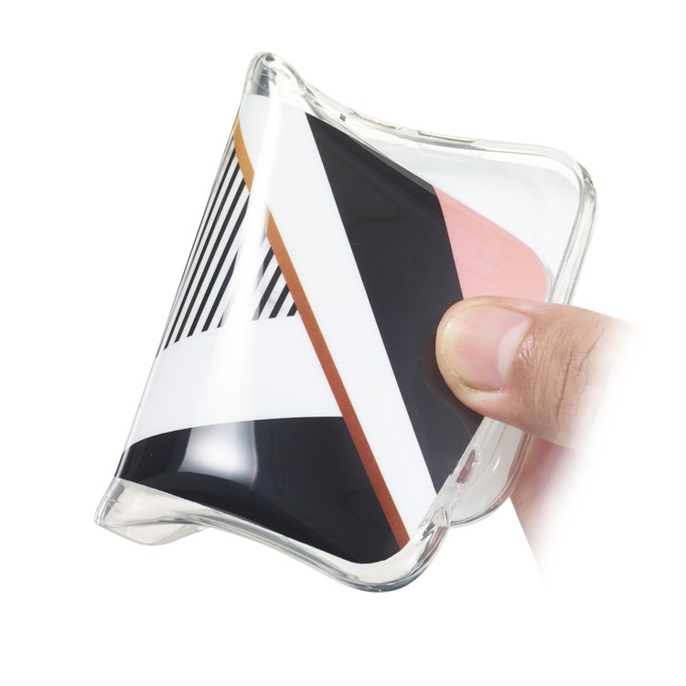 Embalagem Móvel De Mármore Do Teste Padrão IMD TPU Para O Iphone XR 6,1 Polegadas - Estilo E-4