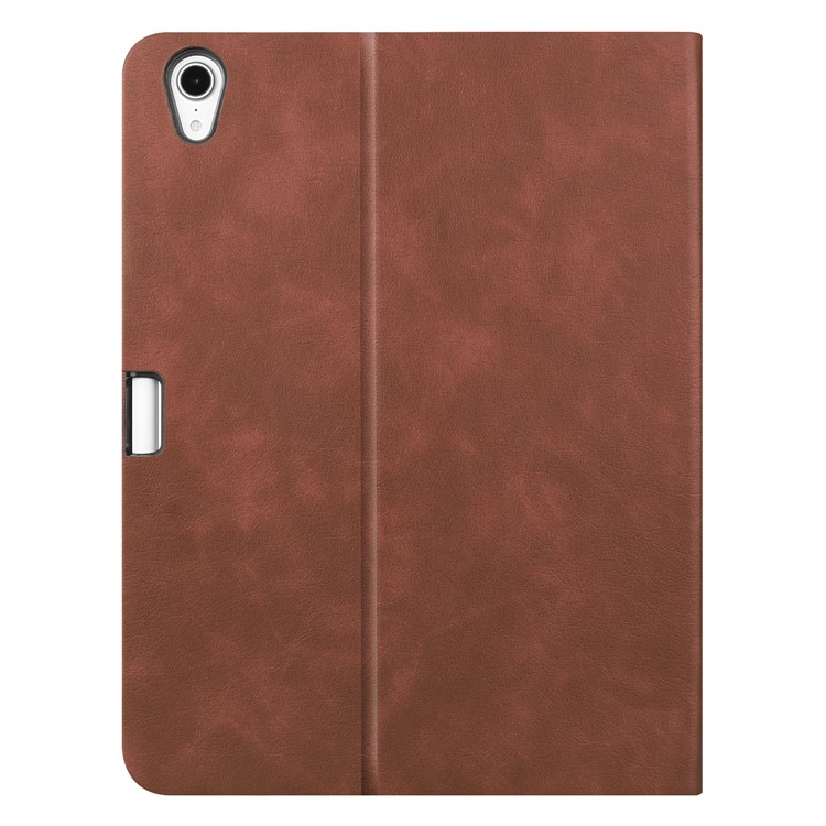 PU Leather Smart Stand Case with Pen Slot for iPad Pro 11-inch (2018) - Brown-10