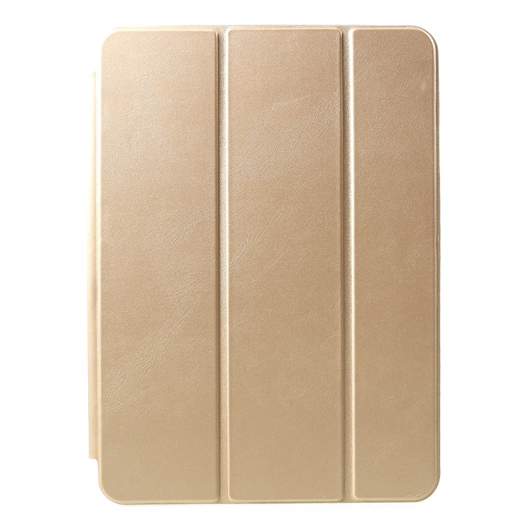

Tri-fold Stand Leather Flip Mobile Phone Case for iPad Pro 11-inch (2018) - Gold, iPad Pro 11-inch (2018)