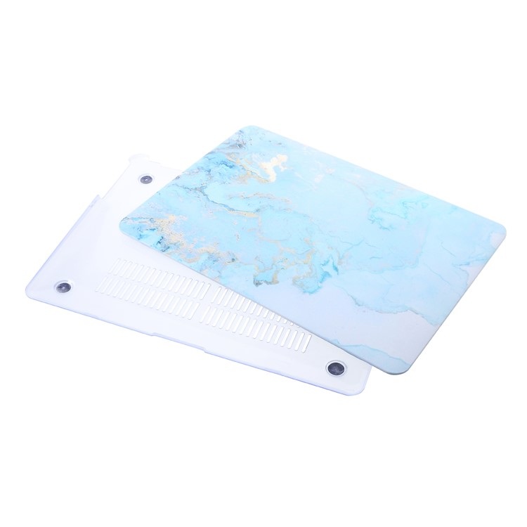 Shell di Protezione Rigida Modellata Per Macbook Air 11 Pollici (2015) - Pattern di Marmo-4