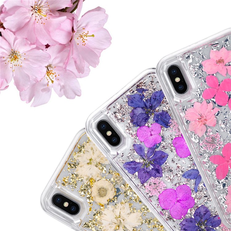 coque iphone xs max fleur seche