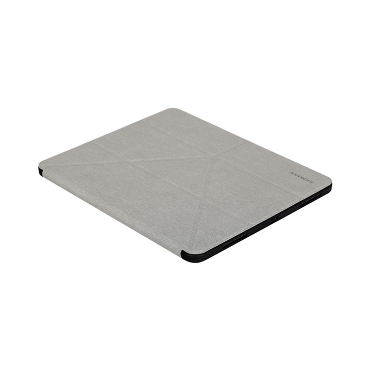 MOMAX Origami Stand Leather Smart Case for iPad Pro 12.9-inch (2018) - Grey-5