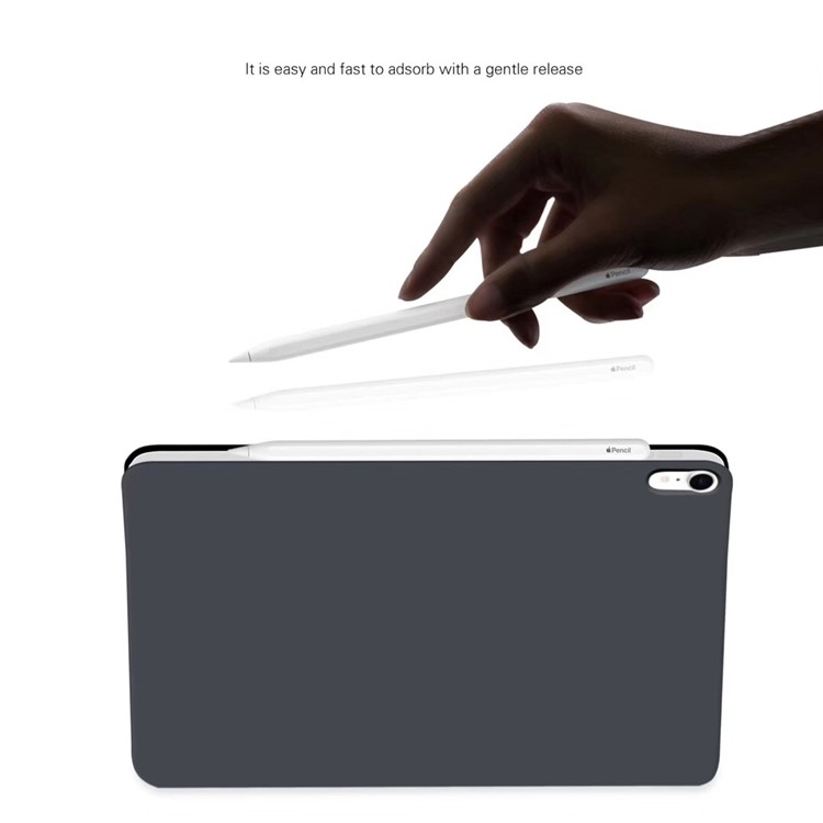 MUTURAL PU Leather Magnetic Connection Smart Tablet Case for iPad Pro 11-inch (2018) - Black-8