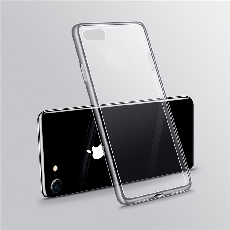 

Задняя Крышка + Гибридный Чехол TPU Для IPhone 8 / 7 4,7 Дюйма - Черный, iPhone 8