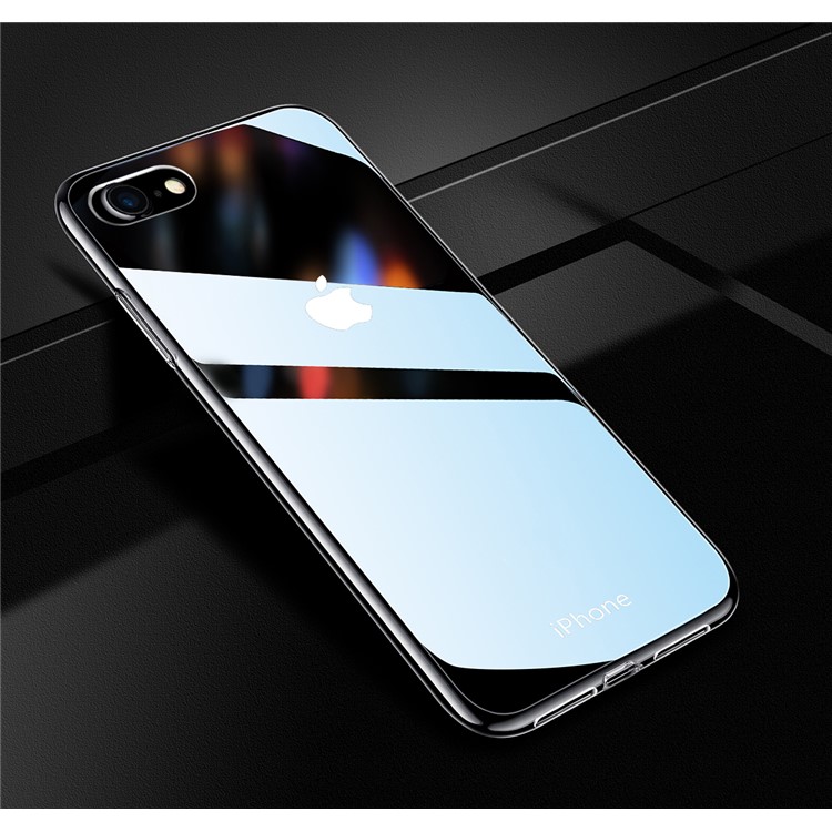 

Заднее Стекло + Комбинированный Чехол TPU Для Iphone 8 / 7 4,7 Дюйма - Прозрачный, iPhone 8