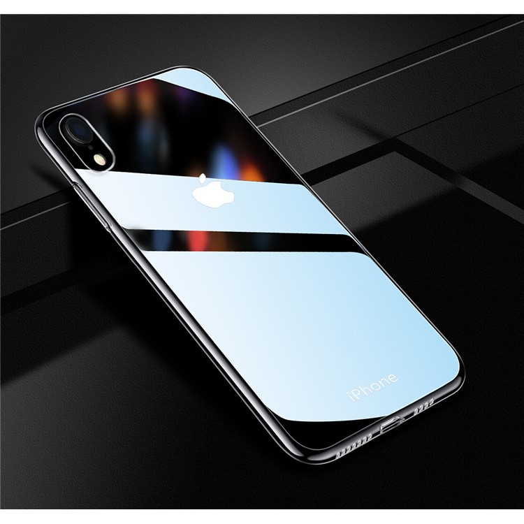 

Стеклянная Задняя Крышка + Комбинированный Чехол TPU Для IPhone XR - Черный, iPhone XR