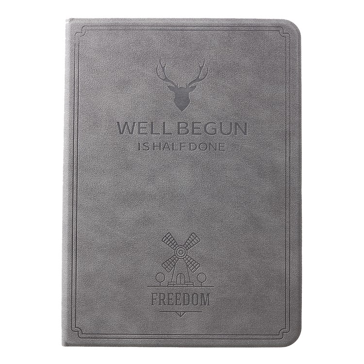 

Imprint Deer Pattern PU Leather Tablet Cover for iPad Pro 11-inch (2018) - Grey, iPad Pro 11-inch (2018)