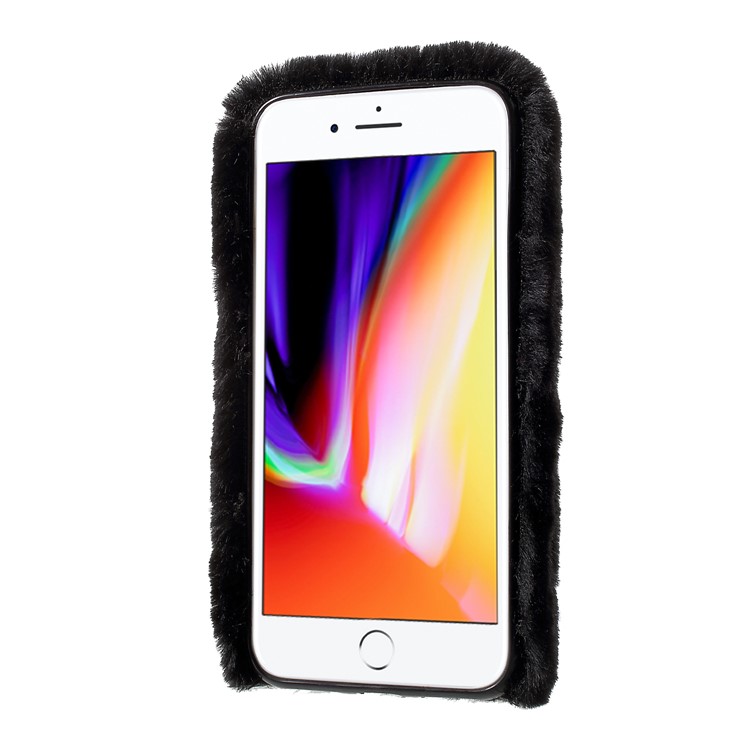 Soft Fur Coated TPU Cell Phone Cover for iPhone 8 / 7 4.7 inch-2