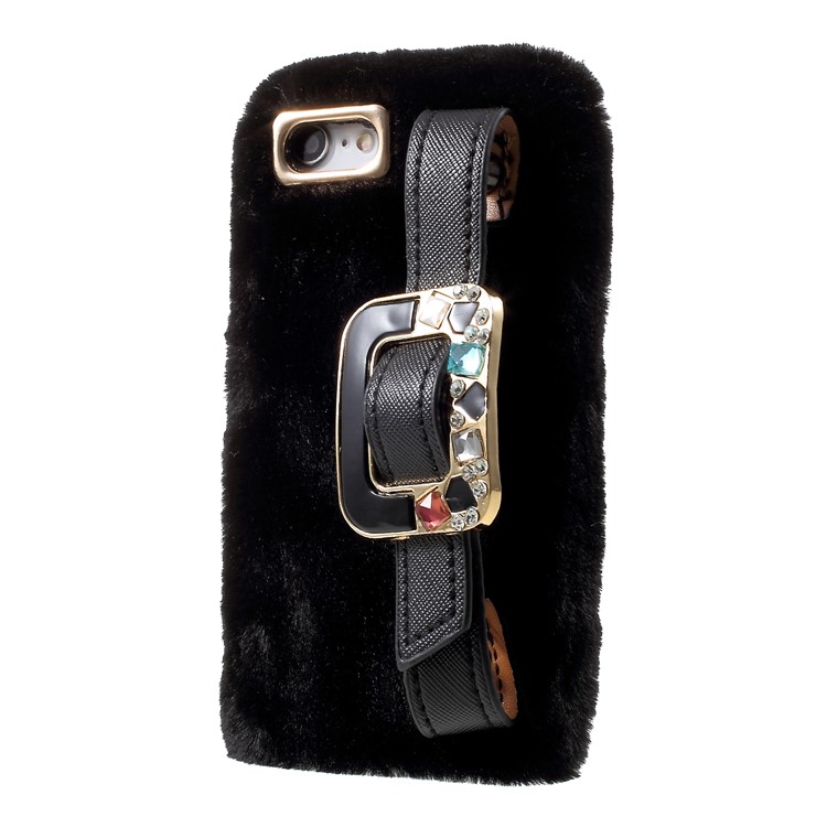 Soft Fur Coated TPU Cell Phone Cover for iPhone 8 / 7 4.7 inch-3