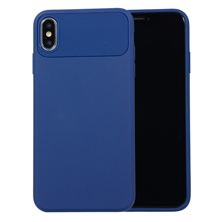 

Armour Series Soft TPU Phone Cover for iPhone XS Max 6.5 inch - Blue, iPhone XS Max 6.5 inch