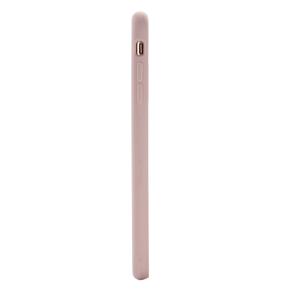 copertura In Silicone Liquido Con Bordi Avvolti Per Iphone 6s / 6 - Rosa-6
