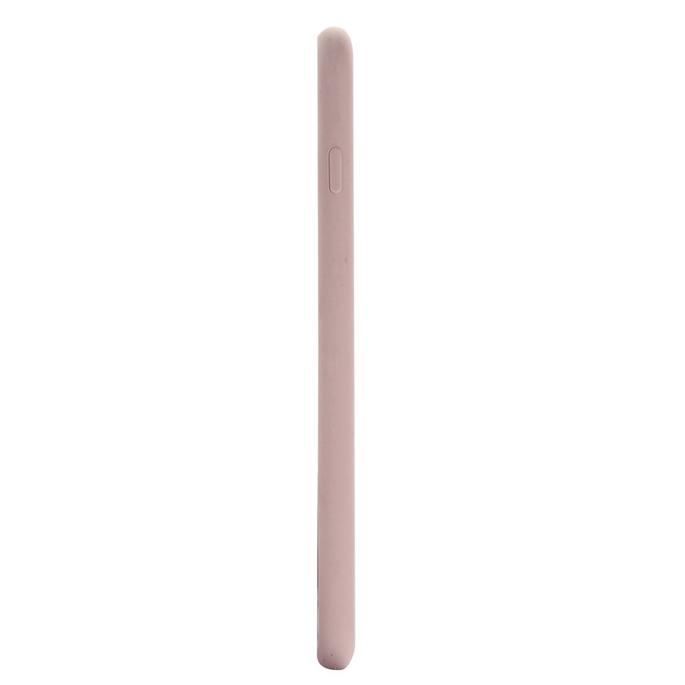 copertura In Silicone Liquido Con Bordi Avvolti Per Iphone 6s / 6 - Rosa-7