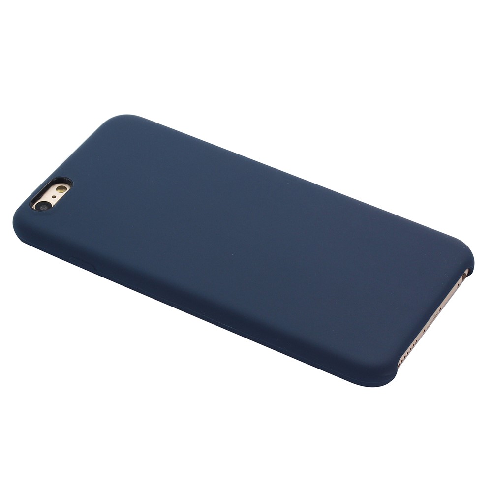Edge Wrapped Liquid Silicone Case Accessory for iPhone 6s/6 - Blue-10