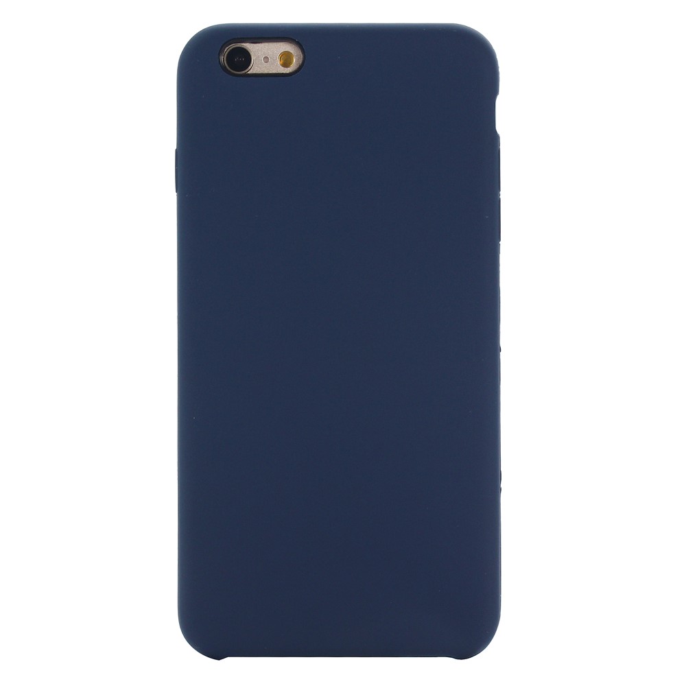 Edge Wrapped Liquid Silicone Case Accessory for iPhone 6s/6 - Blue-4