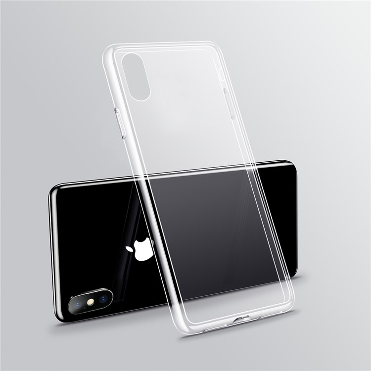 

Задняя Крышка + Гибридная Крышка TPU Для IPhone XS Макс 6,5 Дюйма - Прозрачный, iPhone XS Max