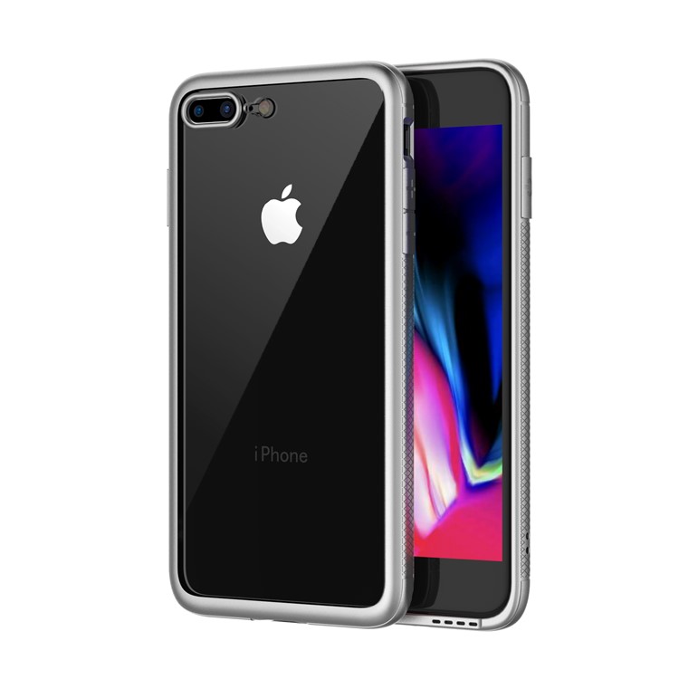 

LEEU DESIGN Озвучивание Гибридного Гальванического Чехла Для Iphone 8 Plus / 7 Плюс 5,5 Дюйма - Серебряный, iPhone 8 Plus 5.5 inch