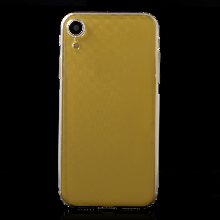 Anti-slip Clear TPU Back Phone Shell for iPhone XR 6.1 inch-2