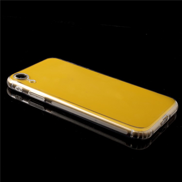 Anti-slip Clear TPU Back Phone Shell for iPhone XR 6.1 inch-3