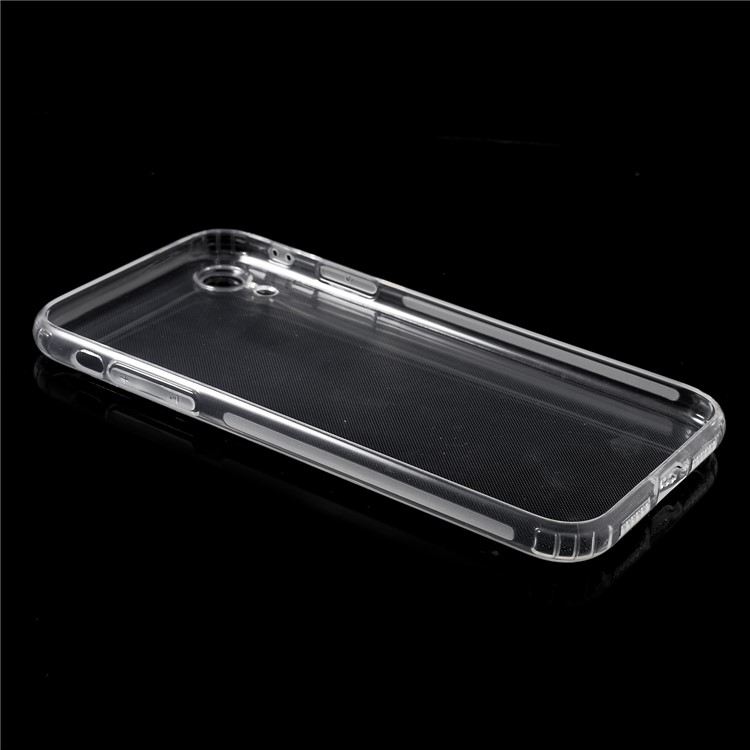 Anti-slip Clear TPU Back Phone Shell for iPhone XR 6.1 inch-5
