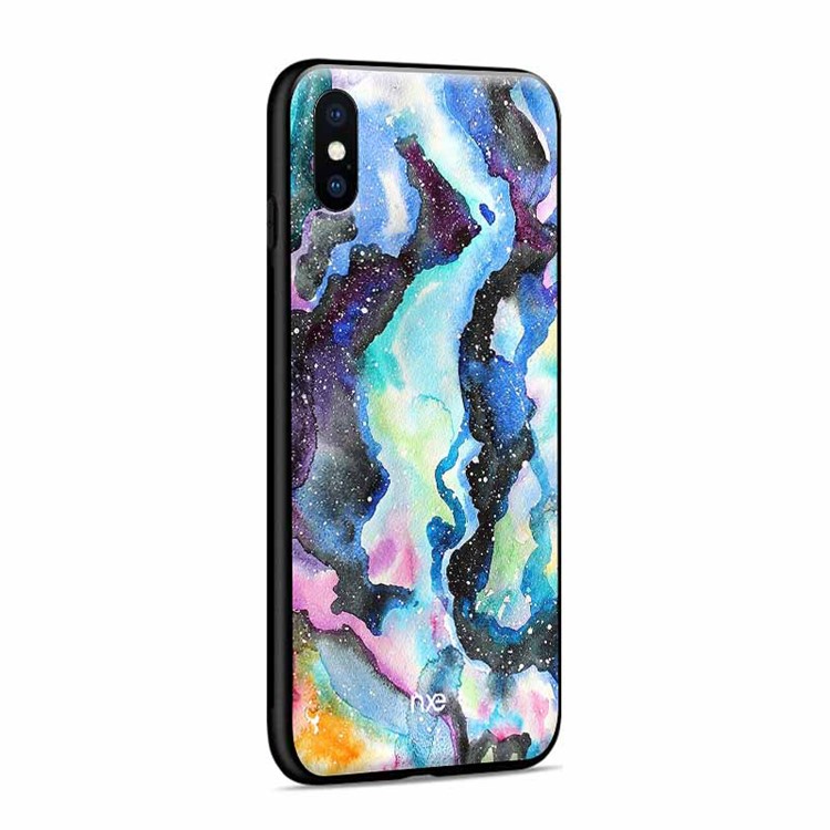 NXE Шаблон Печати ТПУ Мобильный Чехол Для Iphone XS Макс 6,5 Дюйма - Стиль D-4