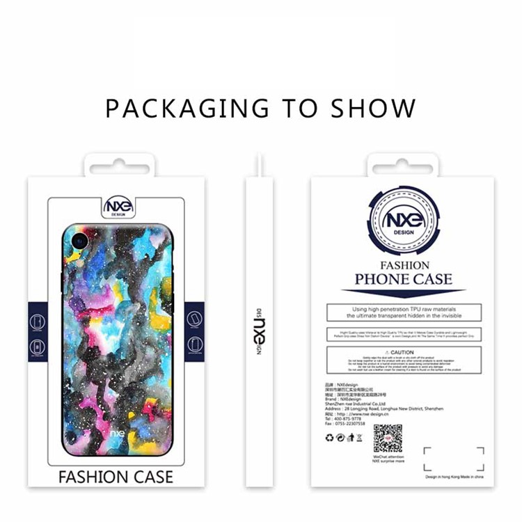 NXE-Muster, Das TPU-Telefonkasten Für Iphone XR 6.1 Zoll Druckt - Stil A-6